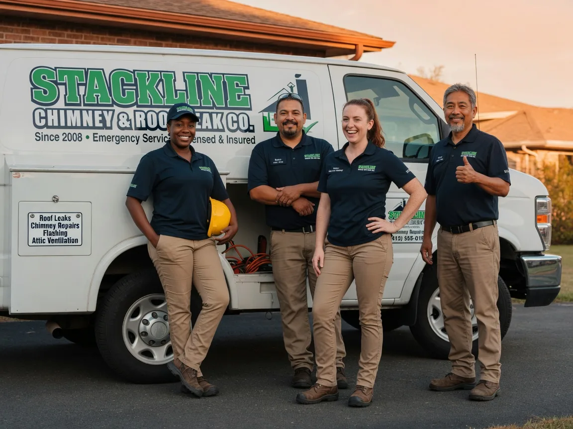Chimney flashing repair company in Rocheport, MO